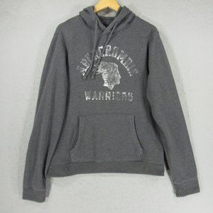 Hoodie Mens XXL Gray Long Sleeve Pullover Chief Warriors